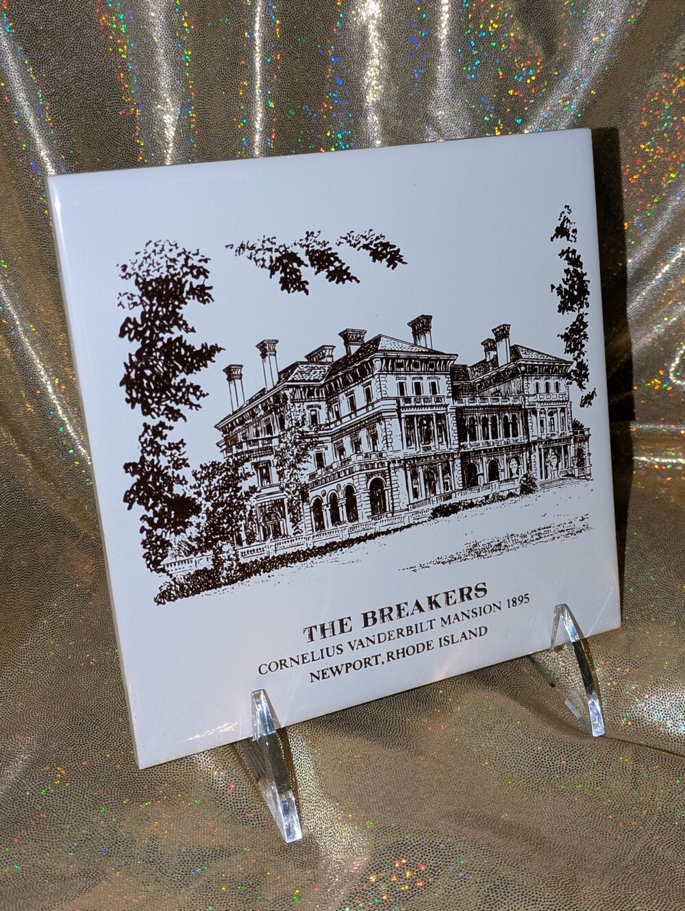The Breakers Decorative Tile Plaque -Trivet